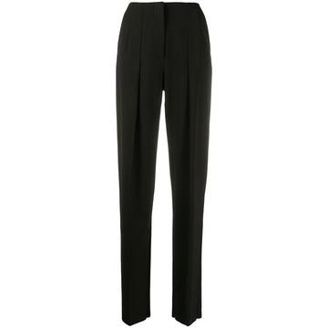 tailored pleated trousers