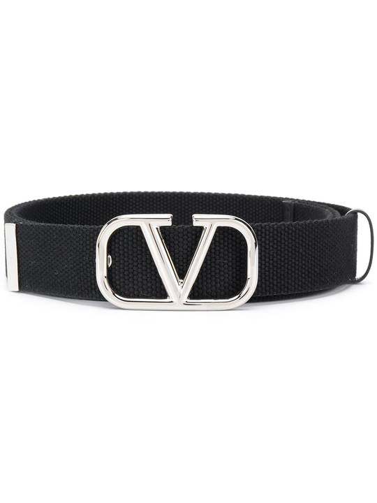 VLOGO buckle woven belt展示图