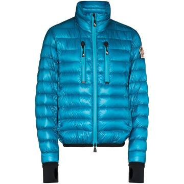 Blue Down Padded Ski Jacket