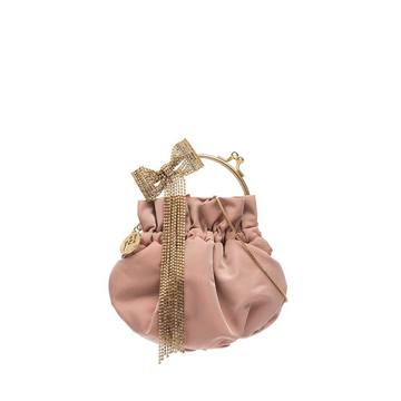 pink barbie crystal bow mini bag