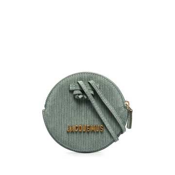 green Le Pitchou suede mini bag