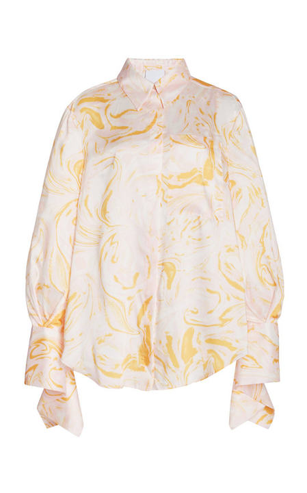 Coleman Printed Satin Shirt展示图