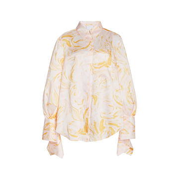 Coleman Printed Satin Shirt