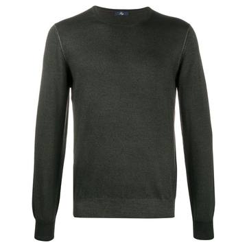 crew-neck wool pullover