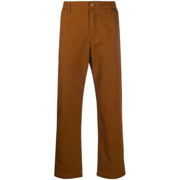 straight-leg trousers