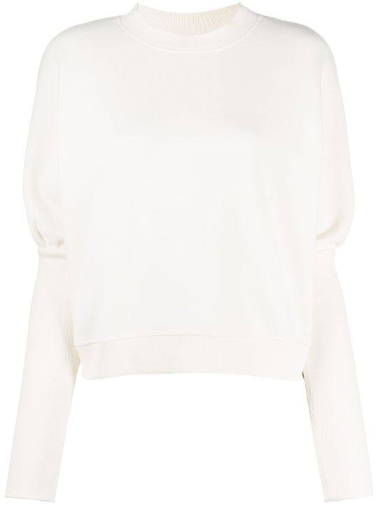 draped sleeve sweatshirt展示图