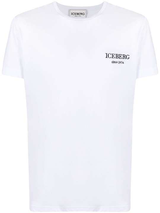 logo print T-shirt展示图