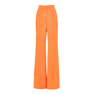 Maggie Fluid Crepe High-Rise Pant