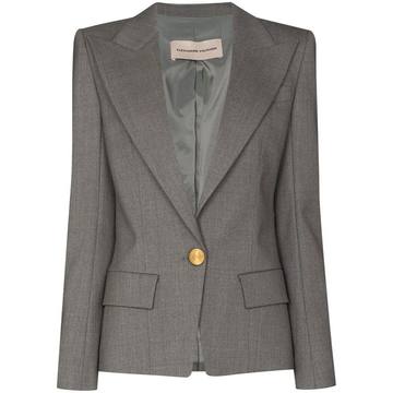 single-breasted blazer