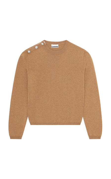 Cashmere Knit Pullover Sweater展示图