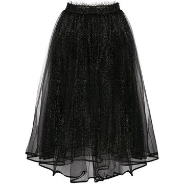 glitter tulle skirt