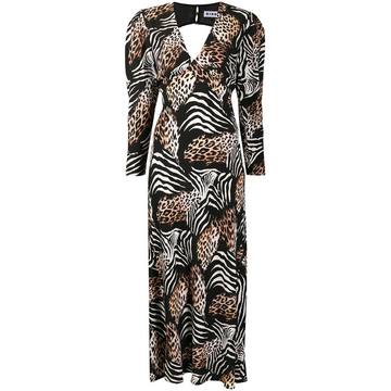 Alicia animal-print dress