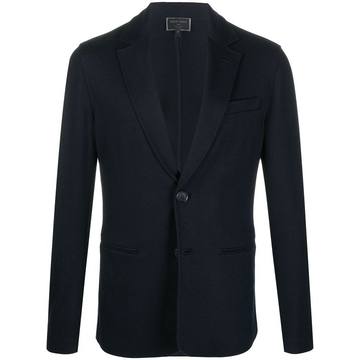 fitted single-breasted blazer