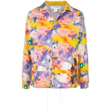 x Futura abstract-print shirt jacket