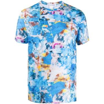all-over print T-shirt