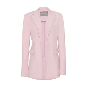 Fluid Crepe Single Breasted Blazer