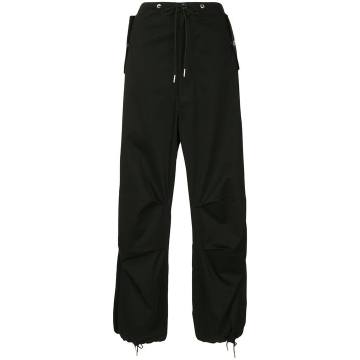 parachute loose-fit trousers
