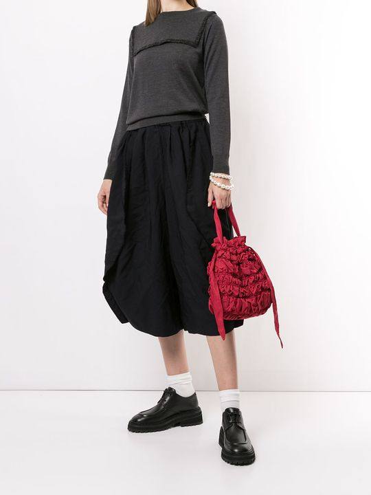 oversized cropped trousers展示图