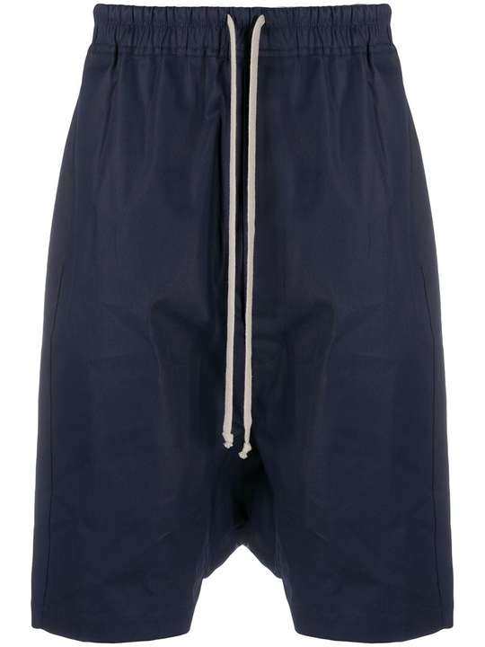 drop-crotch drawstring shorts展示图