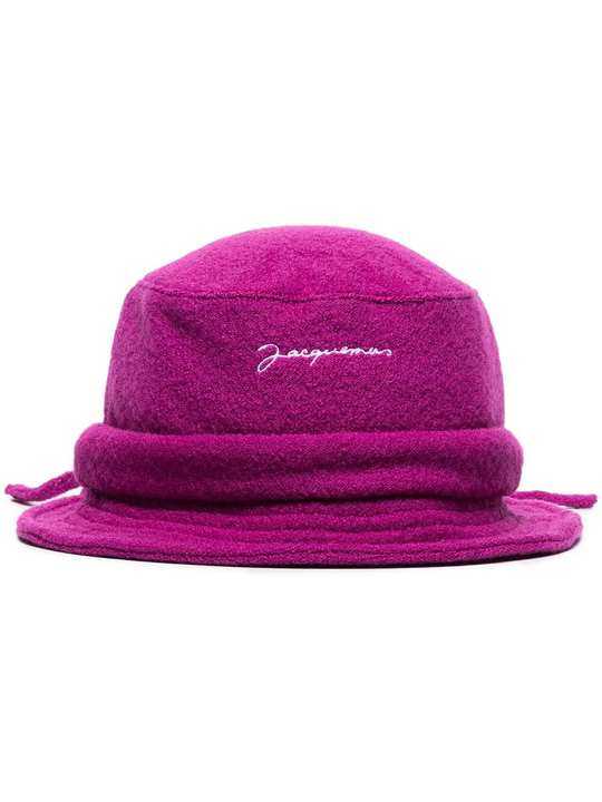 pink Le Bob wool bucket hat展示图