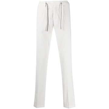 drawstring corduroy trousers