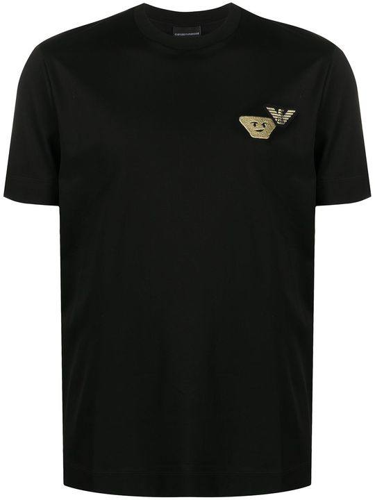 face and logo patch T-shirt展示图