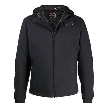 zipped padded jacket