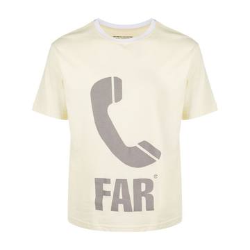 phone icon print T-shirt