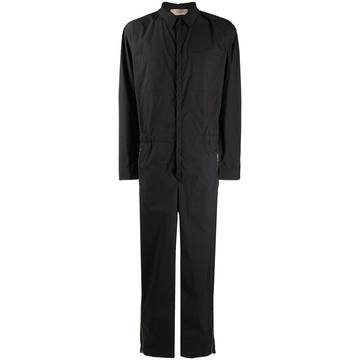 zipped jumpsuit