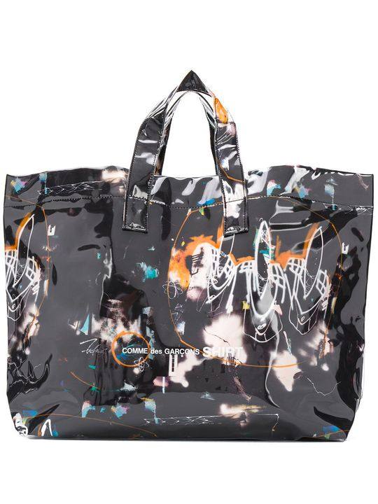 cosmic print tote bag展示图