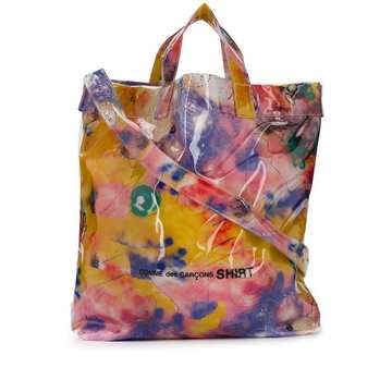 floral print tote bag