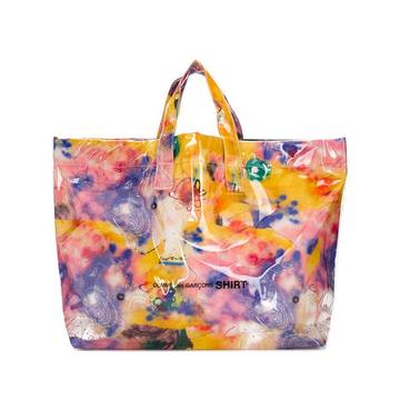 floral print tote bag