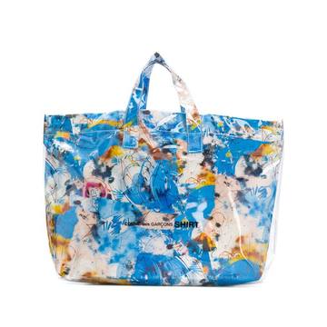 floral print tote bag