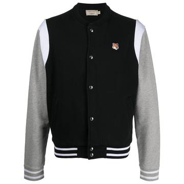 fox patch varsity jacket