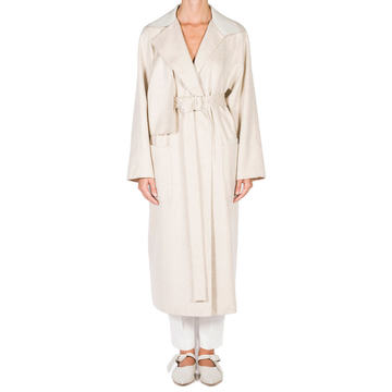 Ultralight Cashmere Belted Trench