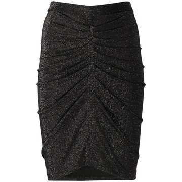 Sargas metallic mini skirt