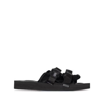 black OG-056 VHL slip-on sandals