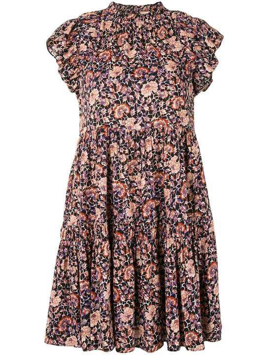 Hana floral print mini dress展示图