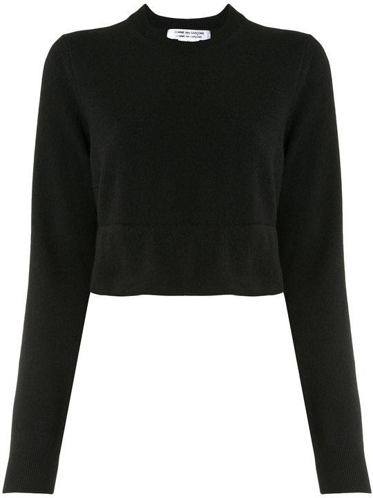 long-sleeve cropped jumper展示图