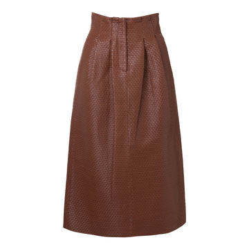 Tricia Leather Skirt