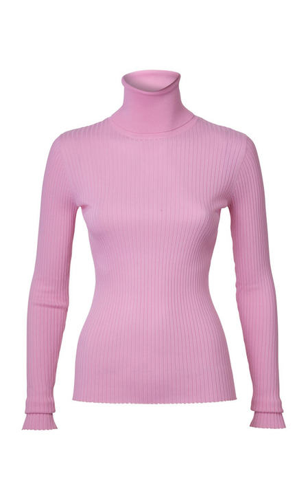 Stacy Ribbed Turtleneck展示图