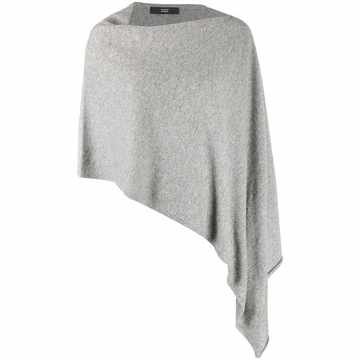 asymmetric cashmere cape