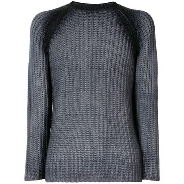 chunky knitted jumper