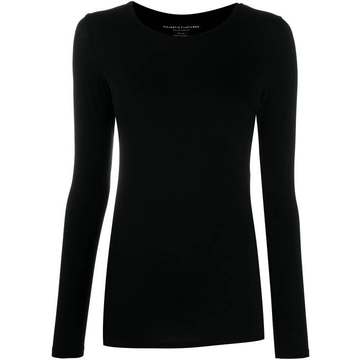 round neck jersey top