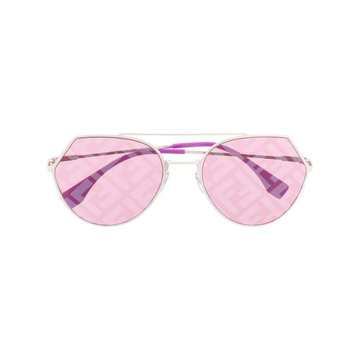 FF oversized-frame sunglasses