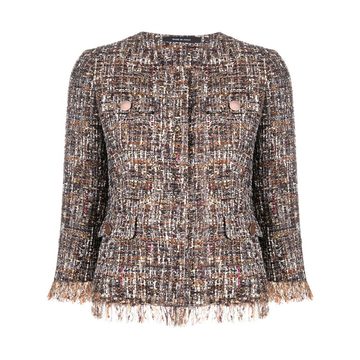 embroidered fringed jacket