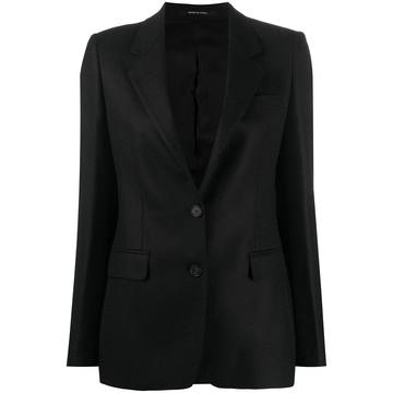 fitted single breasted blazer