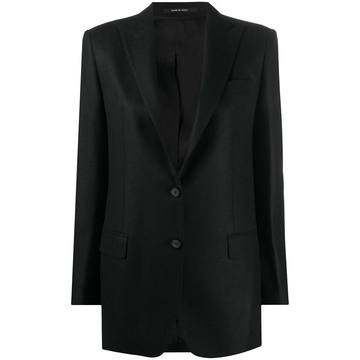 fitted single breasted blazer