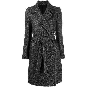 belted wool coat