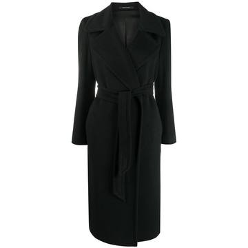 Molly belted cashmere coat